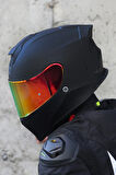 Dinamo Evo Mat Siyah Kask