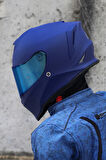Dinamo Mat Mavi Kask