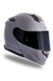 Delta Basic Nardo Gri Çene Açılır Kask