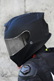 Dinamo Evo Mat Siyah Kask
