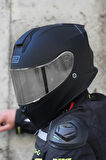 Dinamo Evo Mat Siyah Kask