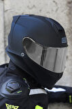 Dinamo Evo Mat Siyah Kask