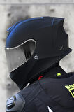 Dinamo Evo Mat Siyah Kask