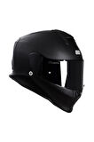 Dinamo Mat Siyah Kask