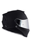 Dinamo Mat Siyah Kask