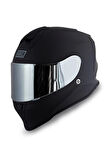 Dinamo Mat Siyah Kask