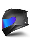 Dinamo Evo Mat Siyah Kask