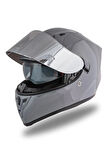 Strada Nardo Gri Kask ( Güneş Vizörlü )
