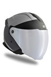 Palio 2  Scout Mat Titanyum-Siyah  Kask