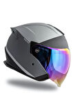 Palio 2  Scout Mat Titanyum-Siyah  Kask