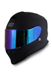 Dinamo Mat Siyah Kask