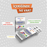 Actomins Energy Tribulus, Ginseng, L-arjinin İçeren Gıda Takviyesi 2' li Paket