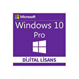 Microsoft Studios Windows 10 Pro Orjinal Dijital Lisans Anahtarı