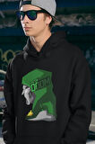 Marvel Doctor Doom Baskılı Unisex Oversize Hoodie
