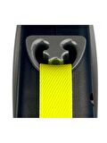 Flexi giant m 8metre neon medium boy şerit tasma otomatik şeritli büyük ırk köpek uzatma max 25kg
