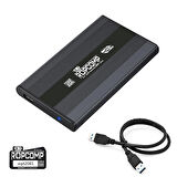 Ropcomp 2.5" USB 3.1 Gen1 Sata Harici SSD Kutusu Alüminyum