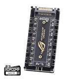 Ropcomp ARGB HUB 11 Port 5V 3-Pin ARGB ve Fan HUB