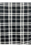 Ekose Desenli Beli Lastikli Unisex Pijama Altı