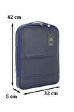 Case Club 15,6" -16" inç Laptap Evrak Çantası Sırt Çanta Kullanım Özellikli Organize İç Bölme