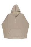 Lenithra Attack on Titan Eren Anime Sırt Baskılı Unisex Oversize Hoodie Bej / XL