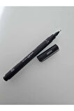 Uni-Ball Çizim Kalemi Akrilik Uçlu Fine Line Pin 0.7 MM Siyah (3 adet)