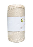 Makrome İpi 3mm Polyester  Krem