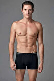 015 Erkek Compact 3'lü Boxer Siyah-lacivert-gri
