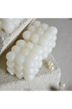 Dekoratif 2'Li Beyaz Renkli Kokulu Bubble Set