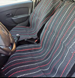 Oto Kilim 3’lü Set Ön Ve Arka Koltuk Terletmez Konfor Serme Minder  set  %100 pamuklu el dokuması