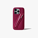 iPhone 14 Plus Uyumlu “ Cam Hediye “ Rhode Summer Premium Silikon Lip Case Telefon Kılıfı + Ruj