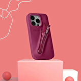 iPhone 14 Pro Max Uyumlu “ Cam Hediye “ Rhode Summer Premium Silikon Lip Case Telefon Kılıfı + Ruj