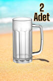 2 Adet 580 Ml Kirilmaz Buzlu Plasti?k Bardak