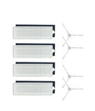 Xiaomi Essential MJSTG1 Uyumlu Yedek Hepa Filtre Yan Fırça -8 Parça