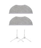 Xiaomi Essential MJSTG1 Uyumlu Yedek Mop ve Yan Fırça-4 Parça
