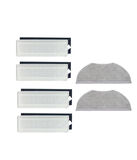 Xiaomi Essential MJSTG1 Uyumlu Yedek Mop ve Hepa Filtre-6 Parça