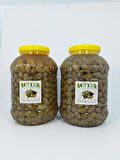 Kalamata Cinsi Iri Boy Kırma Tatlanmış Zeytin 2'li Paket 5Kg+5 Kg