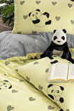 Nevresim Takımı Panda Sarı