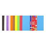 Bigpoint Renkli Karışık Yapışkanlı Kağıt 20x30cm 10 Adet Eva