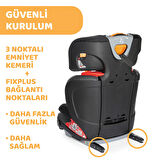 Chicco Oasys 2-3 Fixplus Evo Oto Koltuğu 15-36 Kg JetBlack
