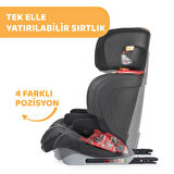 Chicco Oasys 2-3 Fixplus Evo Oto Koltuğu 15-36 Kg JetBlack