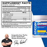 Evogen Carnigen Plus Carnitine Powder Matrix with Caffeine & Acetyl L-Carnitine 50 Servis