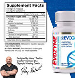 Evogen Evozyme Digestive Enzymes Enzymes Digestion Absorption Nutrient Utilization Support 60 Caps