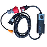 Evoşarj EvoMobil Elektrikli Otomobil Araç Taşınabilir Şarj İstasyonu 22kW/32A/6mt/Wifi/Akım Ayarlı/Akıllı