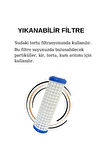 Evora Daire Girişi Yıkanabilir Filtreli Su Arıtma Filtre Kabı 4101100525