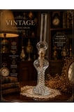 Vintage Burgu Cam Gaz Lambası – Nostaljik Dekoratif Antika Tasarım