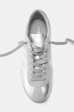 ALLBUCKS Pull & Bear Hakiki Deri Parçalı Metalik Retro Spor Ayakkabı Sneaker ABPNB00023