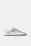 ALLBUCKS Pull & Bear Hakiki Deri Parçalı Metalik Retro Spor Ayakkabı Sneaker ABPNB00023