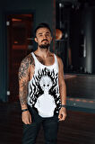 Pyscho Rage Gym Fitness Tank Top Sporcu Atleti