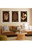 Zevahir 5 Parça Mdf Flamingo Tablo