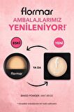 Flormar Yoğun Pigmentli Fırınlanmış Mat Pudra (SOĞUK ALT TON) - Baked Powder - 030 Mat Beige - 8682536053570